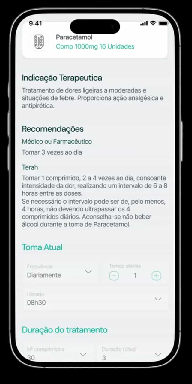 Recomendações relativas a um medicamento