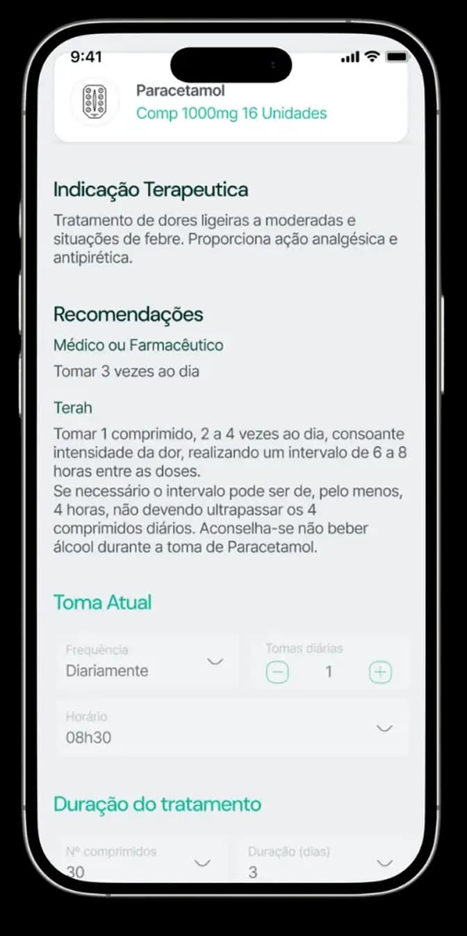 Recomendações relativas a um medicamento